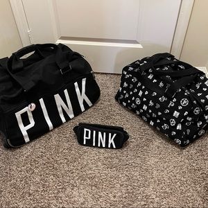 3-pc Victoria Secret Pink Luggage Set
